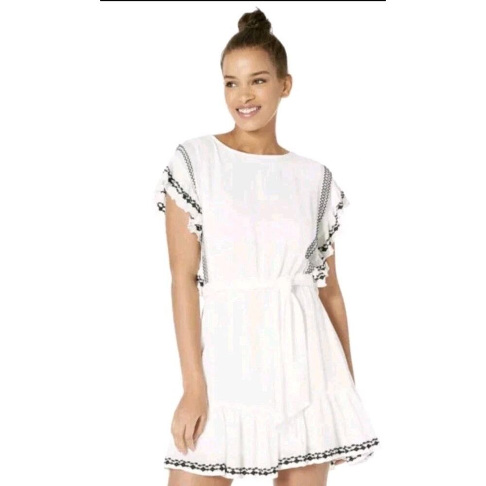 EUC Free People Weekend Brunch Dress Ivory M (Women's 4-6)‎